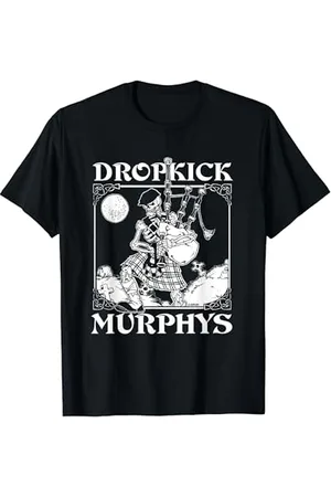 Dropkick Murphys Official Merchandise - Skeleton Piper Maglietta