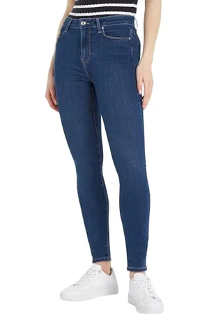 Tommy Hilfiger TH Flex Harlem U Skinny HW WW0WW40647 Pantaloni di Jeans, (Kai), 25W / 30L Donna