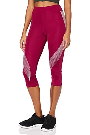 Amazon Leggings Sportivi Capri con Stampa Donna, , 40