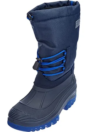 CMP KIDS AHTO WP SNOW BOOTS, Stivali da Neve Unisex - Bambini e ragazzi, B.Blue-Royal, 25 EU