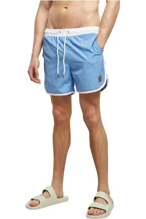 Urban classics Retro Swim Shorts Costume da Bagno, , L Uomo