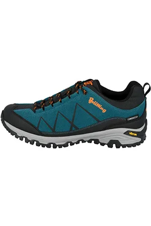 Kansas, Scarpe da Arrampicata, Donna, Blu Petrol/Nero/Arancione, 36 EU