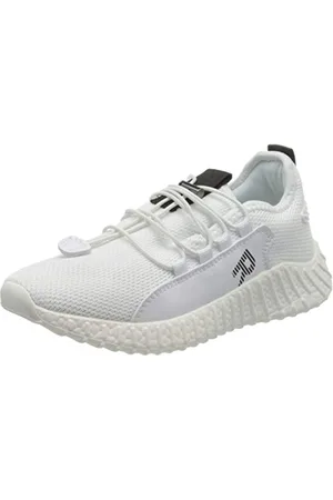Richter Kinderschuhe Taylor, Scarpe da Ginnastica Unisex-Bambini, Bianco White Black 0100, 32 EU