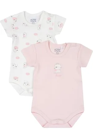 chicco Body In Cotone, A Manica Corta, Apertura Entrogamba, Pigiamino per bambino e neonato Unisex - Bimbi 0-24, , 6 mesi