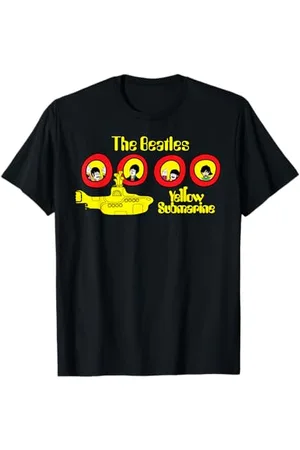 The Beatles I Beatles Giallo Sottomarino Cartoon Maglietta