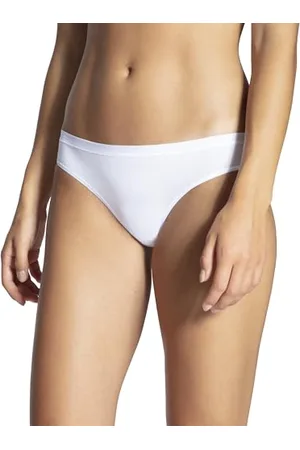 Calida Natural Comfort Mutande, (Weiss 001), 38 (Taglia Produttore: XX-Small) Donna