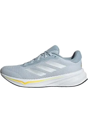 adidas Response Shoes, Scarpe da Corsa Donna, Halo Blue/Zero Metalic/Spark, 38 EU