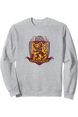 Harry Potter Grifondoro Quidditch Distressed Shield Felpa