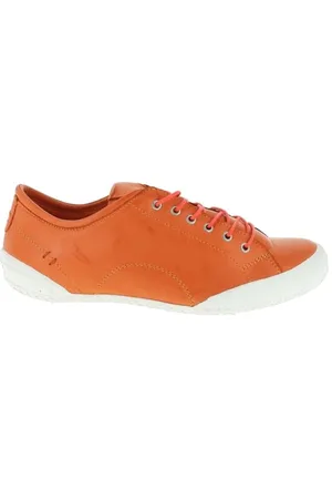 Andrea Conti Sneaker da Donna, Scarpe da Ginnastica, Colore: Arancione, 35 EU