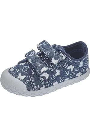 chicco Sneakers con Doppio Velcro, Confortevoli, Leggere, Flessibili e Traspiranti, Unisex - Bambini E Ragazzi, Denim (2), 29 EU, Designed in Italy