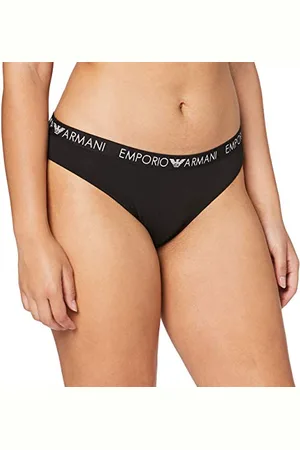 Emporio Armani Bi-Pack Brief Iconic Logoband Biancheria Intima, , XL (Pacco da 2) Donna