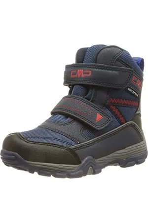 CMP KIDS PYRY SNOW BOOT WP, Stivali da Neve, Unisex - Bambini e ragazzi, Multicolore (Black Blue), 29 EU