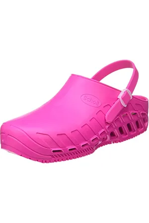 Scholl Clog Evo - Zoccoli Sanitari Professionali per Uomo o Donna, Ultra Leggeri, Comodi e Traspiranti, con Suola Antiscivolo, Soletta in Memory Removibile e Cinturino Rotante