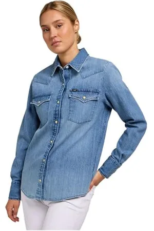 Lee Camicia Western Regolare Maglietta, , M Donna