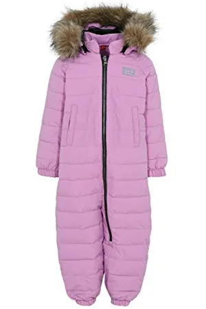LEGO Wear Wear Lwjunin-Tuta per Passeggino Neve, 433 Rosa, 80 Unisex-Bimbi