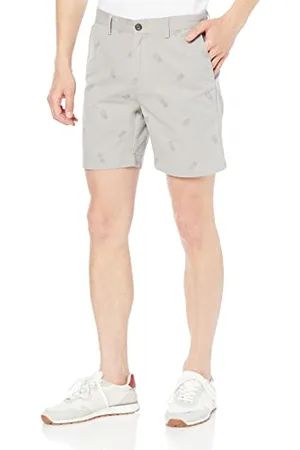 Amazon Pantaloncini Chino Aderenti da 17,8 cm Uomo, , 34W