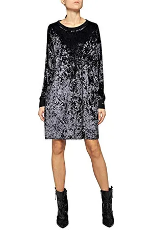 Replay W9466 .000.22752 Vestito, (Blackboard 99), XL Donna
