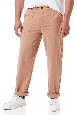 Benetton Pantalone 43qfuf02j, Pantaloni Uomo, Marrone 94A, 52