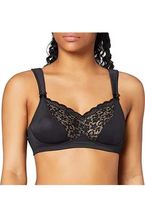 Anita Havanna, Reggiseno senza Ferretto Donna, (Black), 5F
