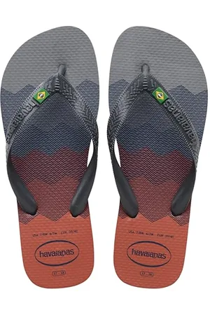 Havaianas Brasil Fresh, Infradito Unisex - Adulto, Steel Grey/Steel Grey, 35/36 EU
