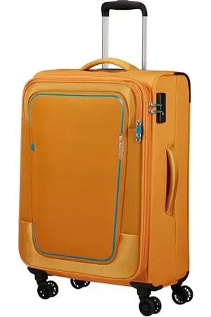 American Tourister EXP TSA PULSONIC, Spinner Unisex - Adulto, (Sunset Yellow), Spinner M (68 cm - 74L)