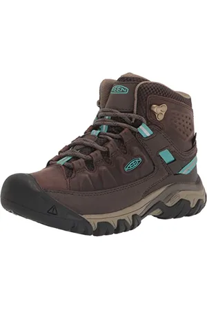 Keen Targhee 3 Mid Waterproof, Scarpe da escursionismo, Donna, Marrone (COFFEE BEAN/PORCELAIN), 35 EU