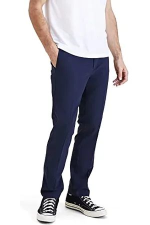 Dockers Go Signature Khaki Slim, Pantaloni Chino Uomo, (Navy Blazer), 33W / 34L