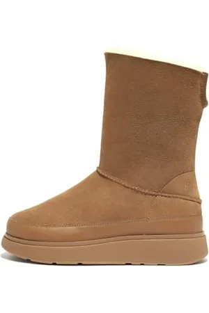 FitFlop Gen-FF-Stivali Corti in Montone Double Face, Donna, , 36 EU
