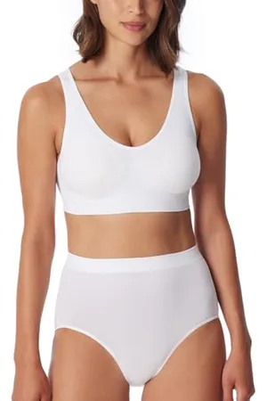 Schiesser Bustier mit Herausnehmbaren Pads Nahtlos-Classic Seamless Reggiseno Sportivo, , S Donna