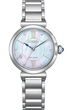 Citizen Orologio Analogico al Quarzo Donna con Cinturino in Acciaio Inossidabile EM1070-83D