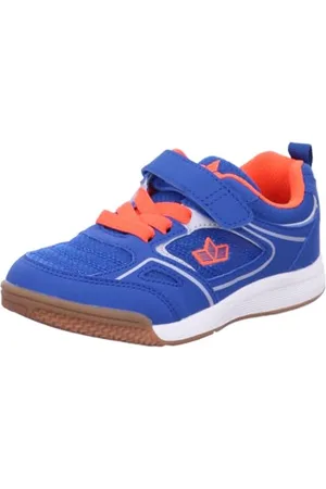 LICO Racine VS, Scarpe da Ginnastica per Interni, Blau/Orange, 31 EU