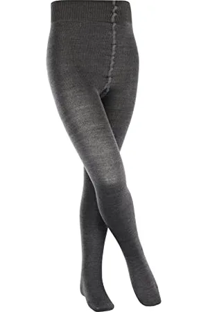 Falke Comfort Wool K Ti lana spessi tinta unita 1 pezzo, Collant Unisex - Bambini, , 110-116