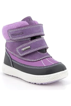 Primigi Barth 19 GTX, Stivali da Neve Bambina, Viola-Nero, 21 EU