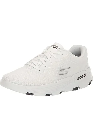 Skechers Driven, Go Run 7.0 GUIDATO Donna, White Textile/Black Trim, 37 EU