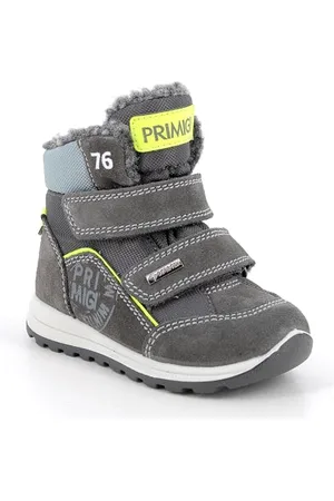 Primigi Baby TIGUAN GTX, Stivali da Neve Bimbo 0-24, Grigio Scuro-Grigio, 20 EU