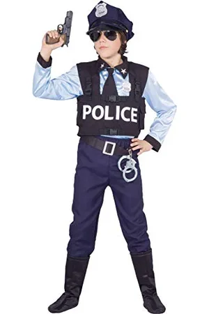 CIAO Poliziotto Special Police Costume Bambino, , 7-9 Anni
