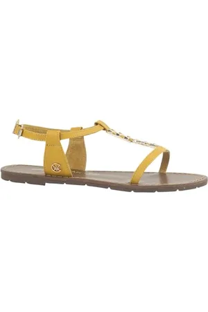 Chattawak 15petuniayellow40, Sandali Bassi Donna, , 40 EU Stretta