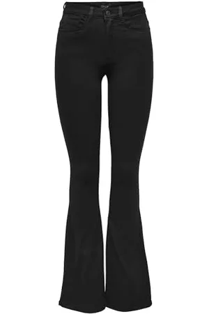 ONLY Onlroyal High Sweet Flared 600 Jeans, , 33W / 30L Donna