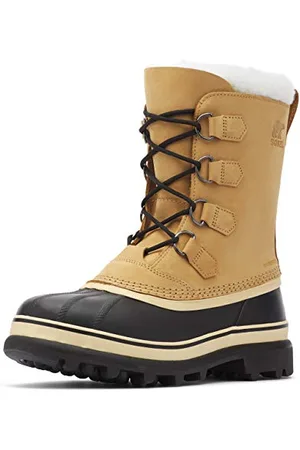 sorel Caribou, Stivali da Neve Impermeabili Uomo, Marrone (Buff), 47 EU