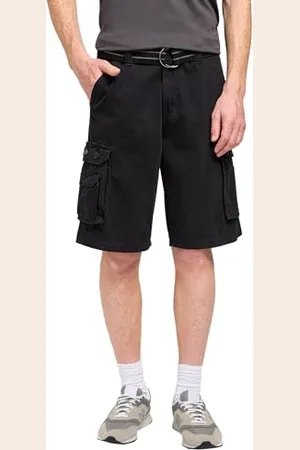 Lee Wyoming Cargo Pantaloncini Casual, Black, 31 Uomo