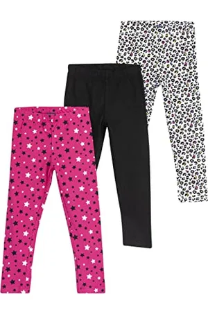 chicco Set Di Leggings In Cotone, Pantaloni sportivi Bambine e ragazze, , 4 anni