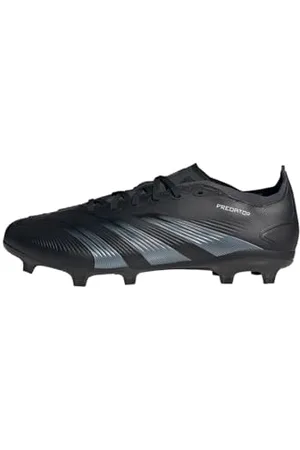 adidas Predator League Firm Ground Football Boots, Scarpe da Calcio Unisex-Adulto, Core Black/Carbon/Core Black, 40 EU