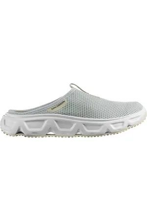 Salomon REELAX SLIDE 6.0, Scarpe da Recovery Donna, Pearl Blue / White / Bleached Sand, 36 2/3 EU