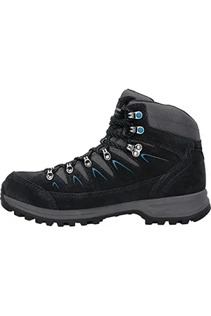 Berghaus Explorer Trek Gore-Tex Tech, Scarpe da Arrampicata Basse Donna, Blu (Navy/Grey N10), 37.5 EU