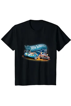 Hot Wheels Bambino Maglietta per Bambino, Ufficiale, 192 MPH Maglietta