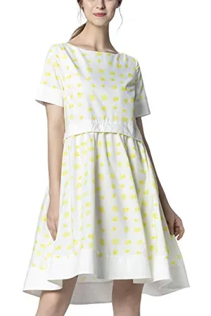 Apart Vestito con Pois, , 46 Donna