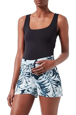 Noppies Shorts Under The Belly Allover Print Niles Pantaloncini, Blue Graphite-P334, 48 Donna
