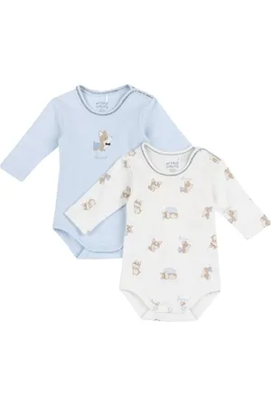 chicco Body In Cotone, A Manica Lunga, Apertura Entrogamba, Pigiamino per bambino e neonato Unisex - Bimbi 0-24, , 0 mesi