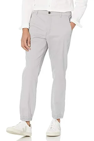 Amazon Pantaloni Jogger Chino dalla vestibilità Aderente Uomo, , L