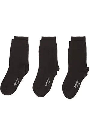 Camano 3701 Calze, (Schwarz (Black 5), 31-34 (Taglia Produttore: 31/34) (Pacco da 3) Bambine e Ragazze